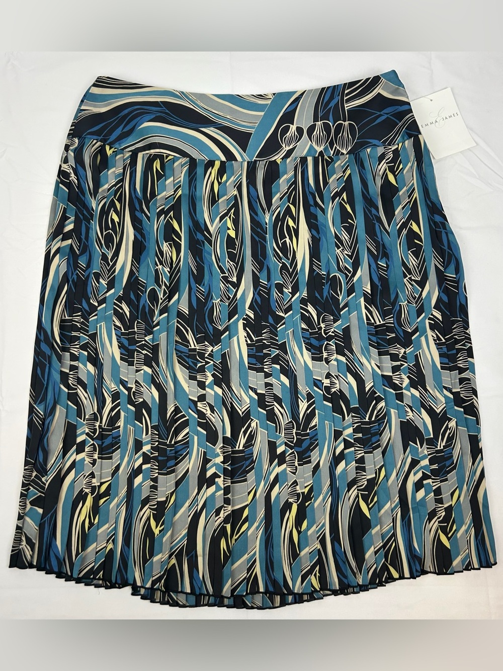 *NEW* Emma James Pleated Midi Skirt Size 12